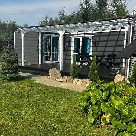 Feriehus Wilcza Chatka Na Kaszubach,Niedaleko Stoku Koszalkowo,Kominek,Balia Sikorzyno