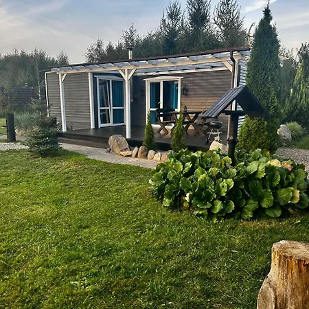 Feriehus Wilcza Chatka Na Kaszubach,Niedaleko Stoku Koszalkowo,Kominek,Balia