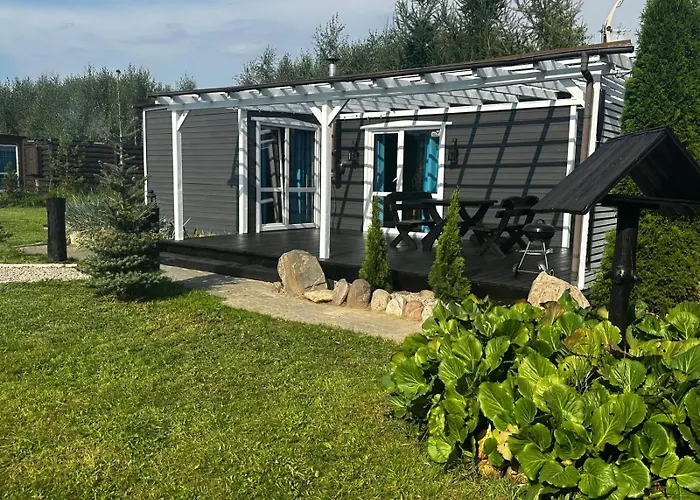 Feriehus Wilcza Chatka Na Kaszubach,Niedaleko Stoku Koszalkowo,Kominek,Balia Sikorzyno