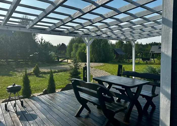 Hébergement de vacances Wilcza Na Kaszubach,niedaleko Stoku Koszalkowo,kominek,balia *